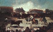 Francisco de Goya Village Bullfight Norge oil painting reproduction
